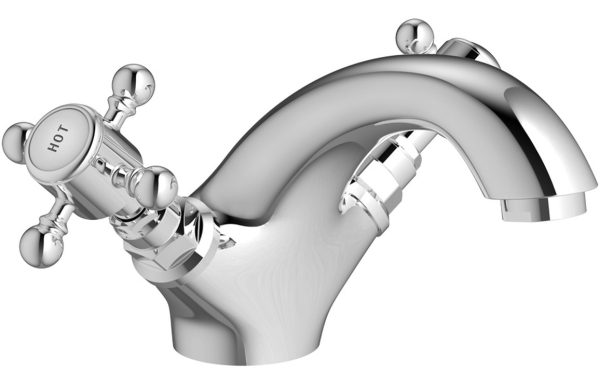 Ellington Basin Mixer & Pop Up Waste - Chrome