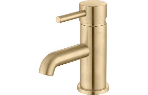 Harmby Basin Tap - Brushed Brass