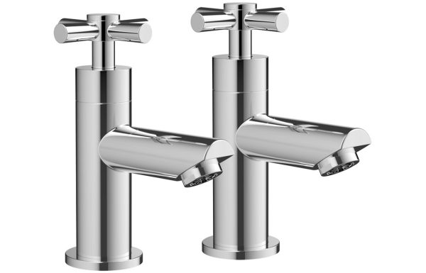 Connect Basin Taps - Chrome