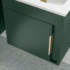 Nature 510mm Floor Standing Unit Inc. Basin - Matt Graphite Grey - Image 4