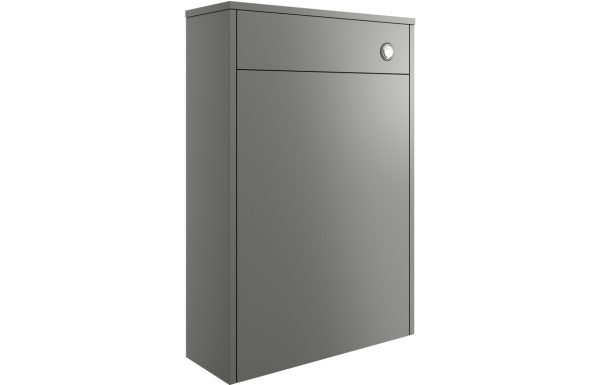 Zone 600mm Floor Standing WC Unit - Matt Grey