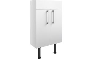 Series 500mm Slim Basin Unit - White Gloss