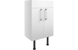 Series 500mm Basin Unit - White Gloss