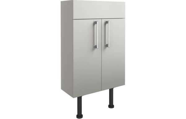 Series 500mm Slim Basin Unit - Light Grey Gloss