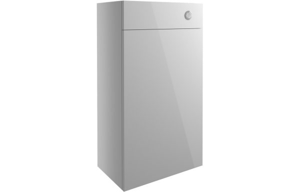 Series 500mm WC Unit - Light Grey Gloss