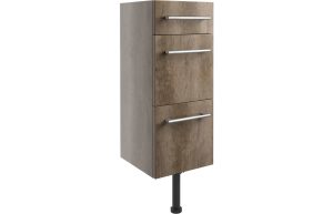 Series 300mm 3 Drawer Unit - Nebraska Oak