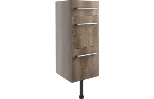 Series 300mm 3 Drawer Unit - Nebraska Oak