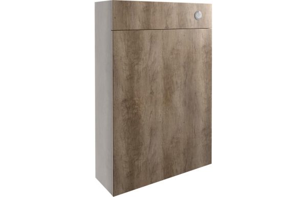 Series 600mm Slim WC Unit - Nebraska Oak