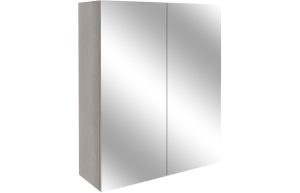 Series 600mm Mirrored Unit - Nebraska Oak