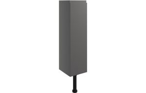 Alessi 200mm Slim Base Unit - Onyx Grey Gloss