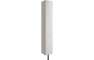 Alessi 300mm Tall Unit - Pearl Grey Gloss