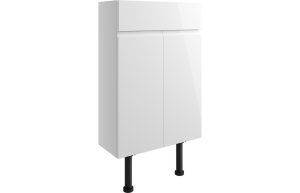 Alessi 500mm Slim Basin Unit - White Gloss