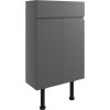 Alessi 500mm Slim Basin Unit - Onyx Grey Gloss