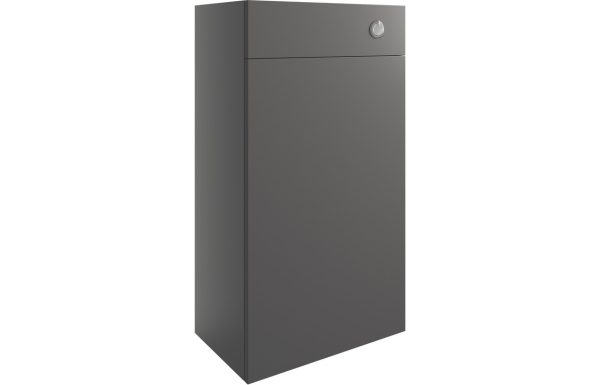 Alessi 500mm WC Unit - Onyx Grey Gloss