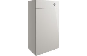 Alessi 500mm WC Unit - Pearl Grey Gloss