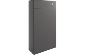 Alessi 500mm Slim WC Unit - Onyx Grey Gloss