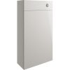 Alessi 500mm Slim WC Unit - Pearl Grey Gloss