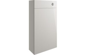 Alessi 500mm Slim WC Unit - Pearl Grey Gloss