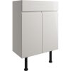 Alessi 600mm Basin Unit - Pearl Grey Gloss