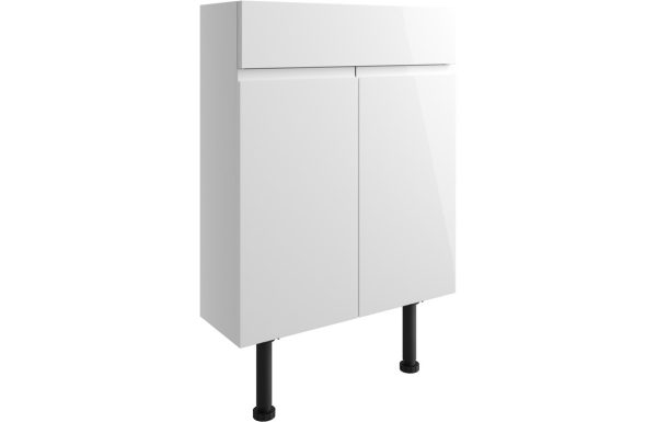 Alessi 600mm Slim Basin Unit - White Gloss