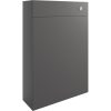 Alessi 600mm Slim WC Unit - Onyx Grey Gloss