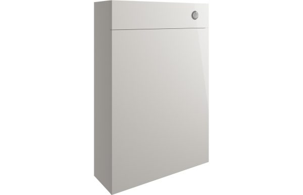 Alessi 600mm Slim WC Unit - Pearl Grey Gloss