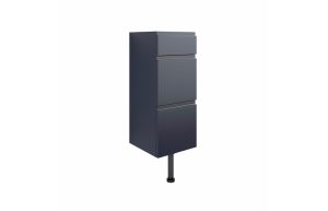 Alessi 300mm 3 Drawer Unit - Matt Indigo Blue