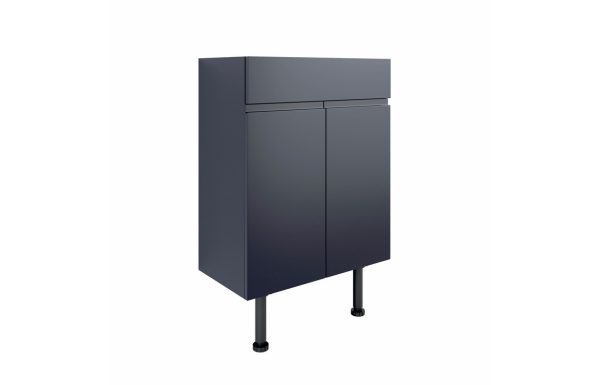 Alessi 600mm Basin Unit - Matt Indigo Blue