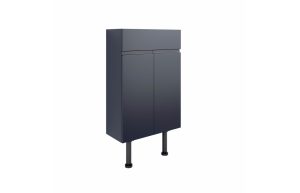 Alessi 500mm Slim Basin Unit - Matt Indigo Blue