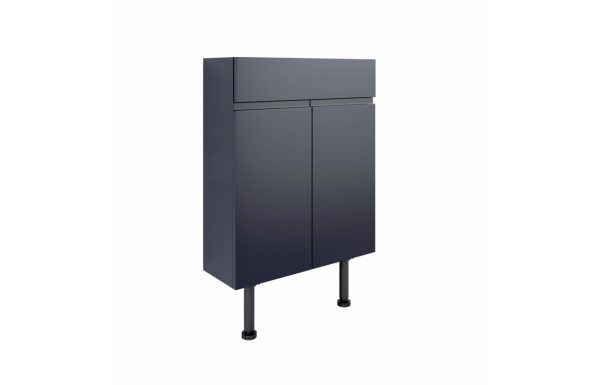 Alessi 600mm Slim Basin Unit - Matt Indigo Blue