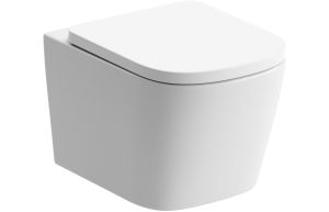 Lydia Rimless Wall Hung WC & Soft Close Seat