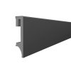 Anthracite 80mm x 2.4m Vox Espumo Skirting Board