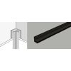 Dumawall+ Aluminium Corner Profile Black