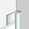 Aluminium 1-Part Finishing Profile Black - Image 2