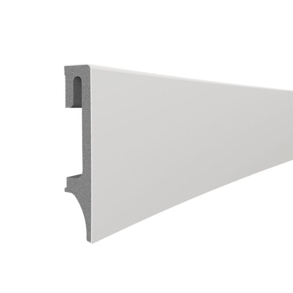 Light Grey ESP202 80mm x 2.4m Vox Skirting Board