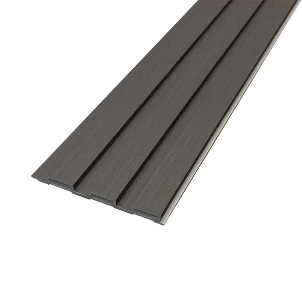 Thermo-Slat Smokey Grey PVC Slat Panel