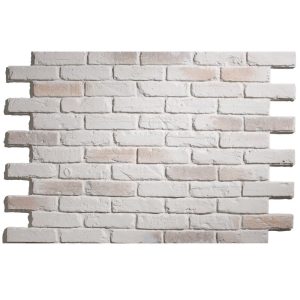 British Brick Old White Panel Stone Solid Wall Cladding