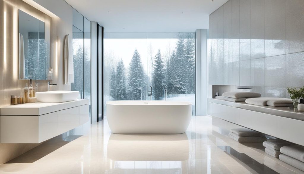 waterproof bathroom finishes